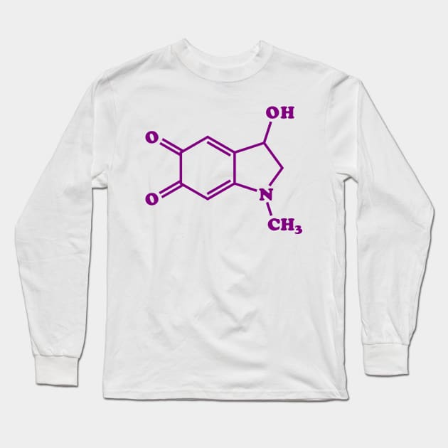 Adrenochrome Molecular Chemical Formula Long Sleeve T-Shirt by tinybiscuits